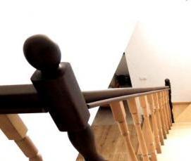 Деревянные лестницы из бука - вариант 2