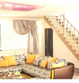 Деревянные лестницы из дуба - вариант 1