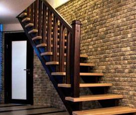 Деревянные лестницы из ясеня - вариант 3