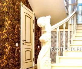 Деревянные лестницы из ясеня - вариант 2