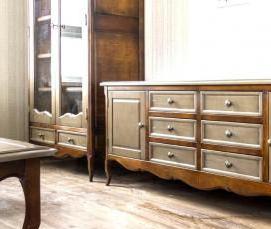 Деревянные лестницы в стиле «прованс» - модель 1