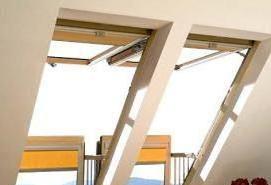 Деревянные мансардные окна - тип 4