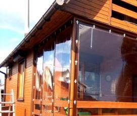 Деревянные окна для беседки - тип 2