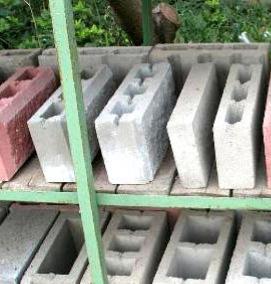 Деревянный шлакоблок - модель 4