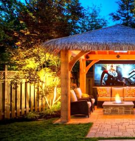 Дешевые летние беседки - тип 3