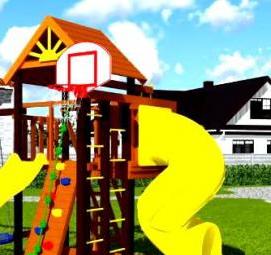 Детская игровая площадка для улицы - тип 3