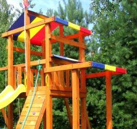 Детская игровая площадка для улицы - тип 2