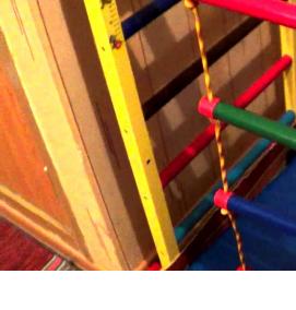 Детская шведская стенка горка - вариант 4