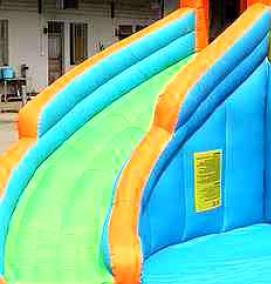 Детская водяная горка - вариант 1