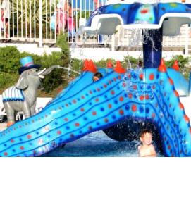 Детская водяная горка - вариант 4