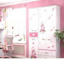 Детские фотообои: принцесса - модель 3