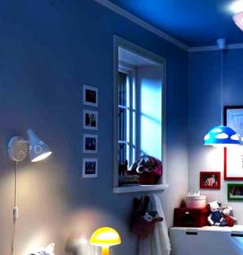 Детские светильники на потолок - модель 3