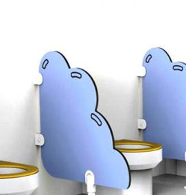 Детские туалетные кабины - вариант 1