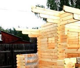 Домокомплект для сборки бани - модель 2