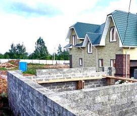 Домокомплект из арболита - модель 4