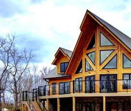 Домокомплект из бревна - модель 1