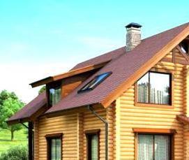 Домокомплект из бревна - модель 4