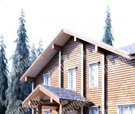 Домокомплект из бруса - модель 1