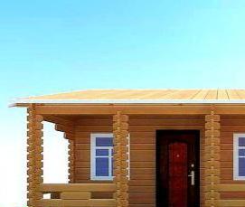 Домокомплект из доски 45 мм - тип 4