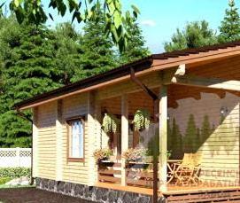 Домокомплект из досок - модель 3