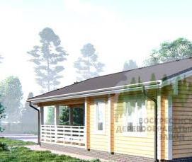 Домокомплект из досок - модель 2