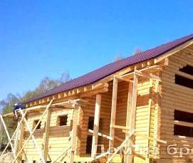 Домокомплект из оцилиндрованного бревна - вариант 2