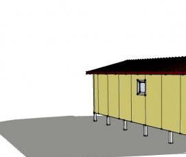 Домокомплект из сэндвич-панелей - тип 4