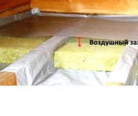 Дополнительная пароизоляция - модель 4