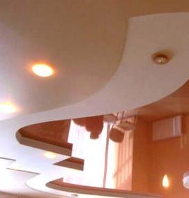 Дорогие подвесные потолки - тип 1