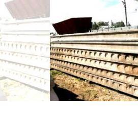 Дорожная плита пустотная - вариант 1