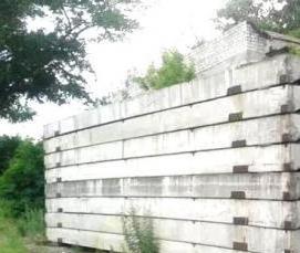 Дорожная плита пустотная - вариант 3