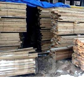 Доска обрезная 50х150х4000 мм - тип 1