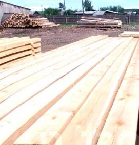 Доска обрезная 50х150х4000 мм - тип 3