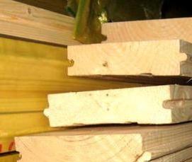 Доска пола 21 мм - тип 2