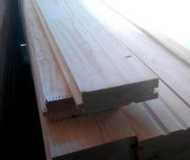 Доска пола 28х135 мм - модель 1