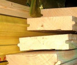 Доска пола 45 мм - модель 1