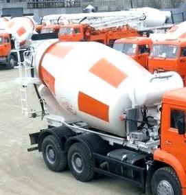 Доставка бетона миксером - тип 1