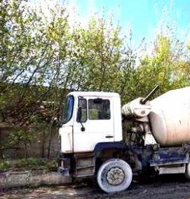 Доставка бетона миксером - тип 3