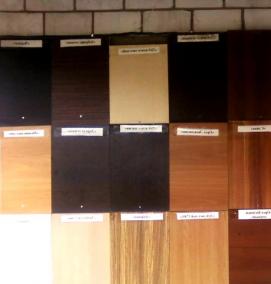 Дсп ламинированное синее - модель 1