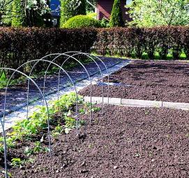 Дуги для грядок - модель 4