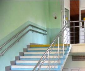 Дуговое ограждение лестниц - вариант 3