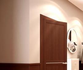 Дверь деревянная межкомнатная с коробкой - модель 3