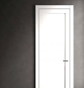 Дверь межкомнатная белая эмаль гладкая - вариант 2