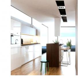 Дверь пластиковая межкомнатная глухая - вариант 1