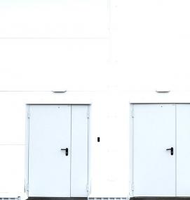 Дверь противопожарная сплошная - модель 3