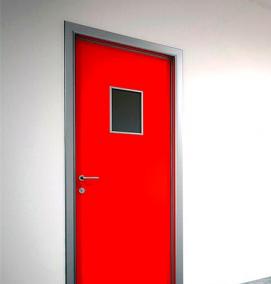 Дверь противопожарная сплошная - модель 2