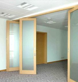 Дверь складная межкомнатная гармошка - вариант 1