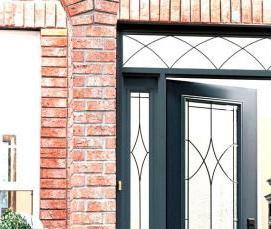 Дверь венеция входная со стеклом - тип 4