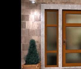 Дверь входная пластиковая утепленная со стеклом - тип 4