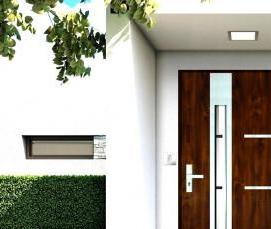 Дверь входная в дом утепленная с терморазрывом - тип 3